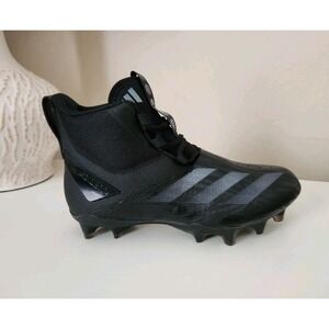 Adidas Adizero Chaos High Black Football Cleats, Size‎ 10 ID9103